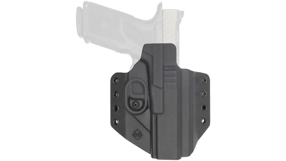 C&amp;G Holsters Covert OWB Belt Holster, ZEV OZ9c, Right Hand, Black, 3958-100