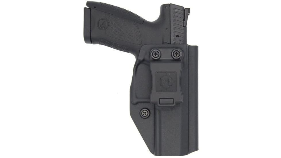 C&amp;G Holsters IWB Covert CZ P10c RH S, Inside-the-Waistband IWB, CZ P10c, Right, Black, 139-100