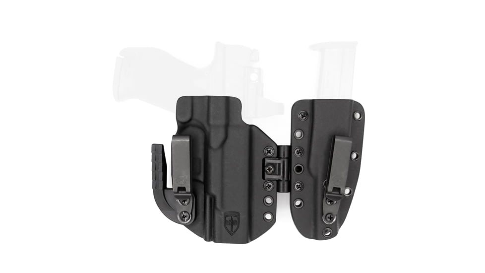 C&amp;G Holsters MOD 1 Modular Holster System Black Kydex IWB Walther PDP 4/4.5/5 w/ Mag, Right Hand, 814-100
