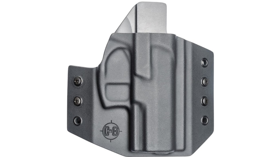 C&amp;G Holsters OWB Covert H&amp;K VP9sk, Outside-the-Waistband OWB, Left, Black, 399-100