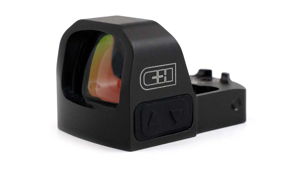C&amp;H Precision Weapons Edc Glx Optic W/ Red 3 Moa Dot Reticle - For Glock 43/48 Mos Direct Mount - RD-EDC-RD-GLX