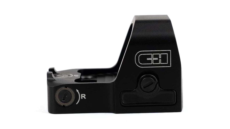 C&amp;H Precision Weapons Edc Glx Optic W/ Red 3 Moa Dot Reticle - For Glock 43/48 Mos Direct Mount - RD-EDC-RD-GLX