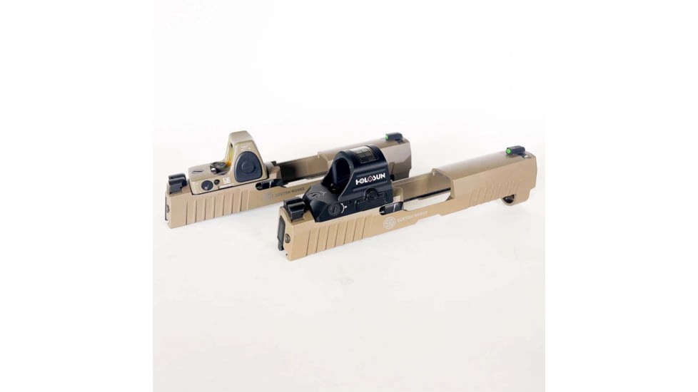 C&amp;H Precision Weapons ROMEO1 Pro w/ RMR Holes Filler Plate, SIG Sauer P320 RX/X Series, Trijicon RMR/SRO, Holosun 407C/507C/508C/508T, Black, SGRX-RSH-FIL