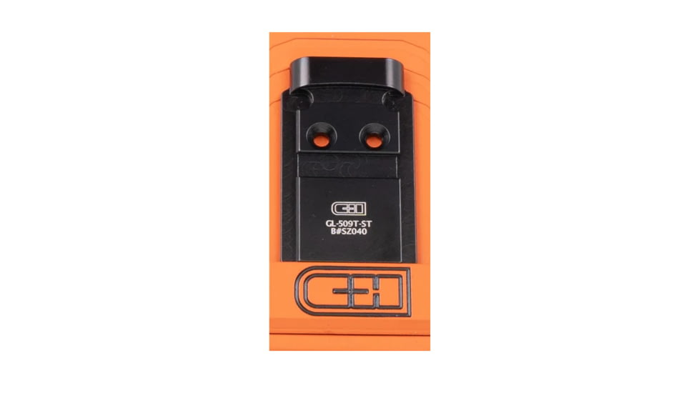 C&amp;H Precision Weapons V4 MIL/LEO Adapter Holosun 509T Mount, Glock Mos, Black, GL-509T-ST