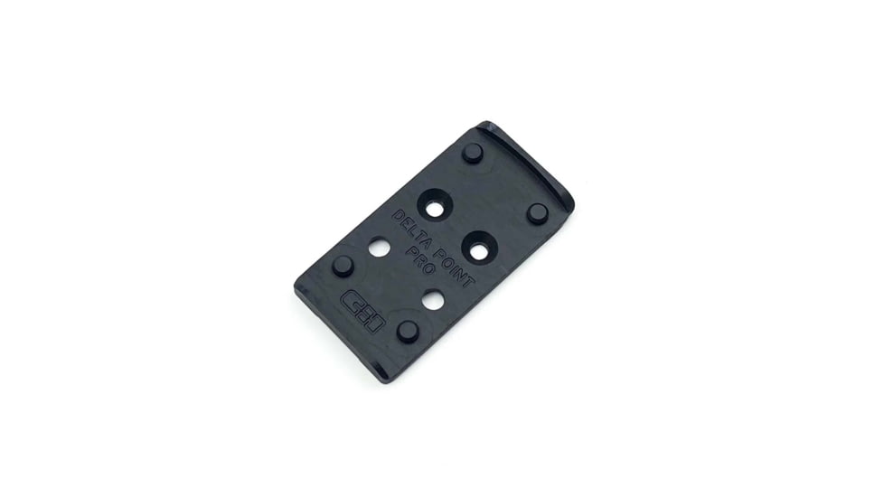 C&amp;H Precision Weapons V4 MIL/LEO Adapter Plate, Glock MOS, Leupold Delta Point Pro DPP, Black, GL-DPP
