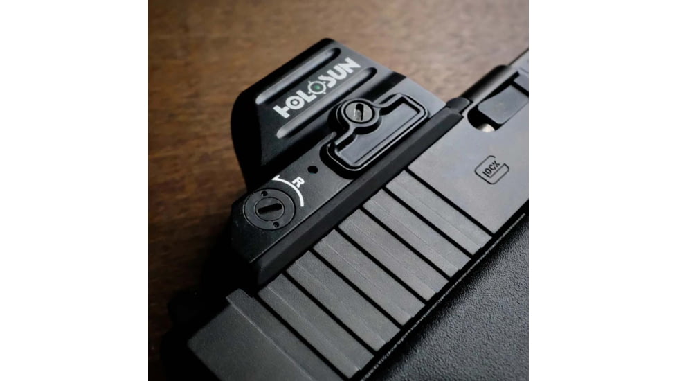 C&amp;H Precision Weapons V4 MIL/LEO Adapter Plate, Glock MOS, Trijicon RMR, SRO, Holosun 407C, 507C, 508C, 508T, Black, GL-RSH