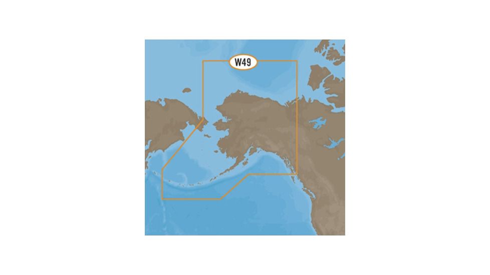 C-MAP 4D Full, Alaska, SD/MSD, Black CMAP-NA-D028-SD