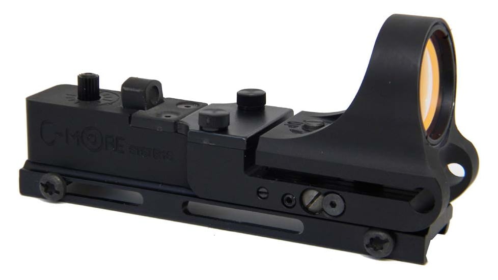 C-MORE Railway Red Dot Sight w/Standard Switch, Aluminum, 16 MOA ARWS-16