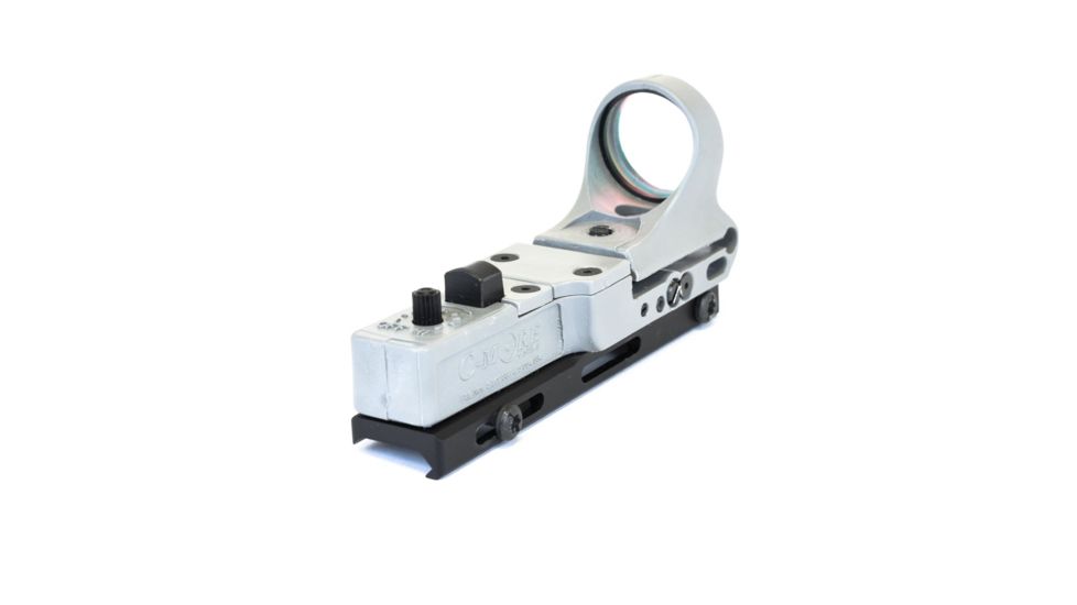 C-MORE Railway Red Dot Sight w/Standard Switch, Gray, 6 MOA RWG-6