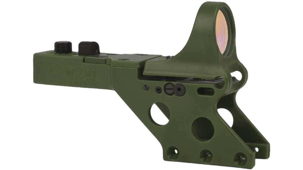 C-MORE Serendipity Red Dot Sight w/Click Switch,Frame Width .750in,Olive Drab Green, 8 MOA CSL750OD-8