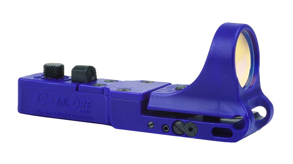 C-MORE SlideRide Red Dot Sight w/Click Switch, Blue, 8 MOA CSRBB-8