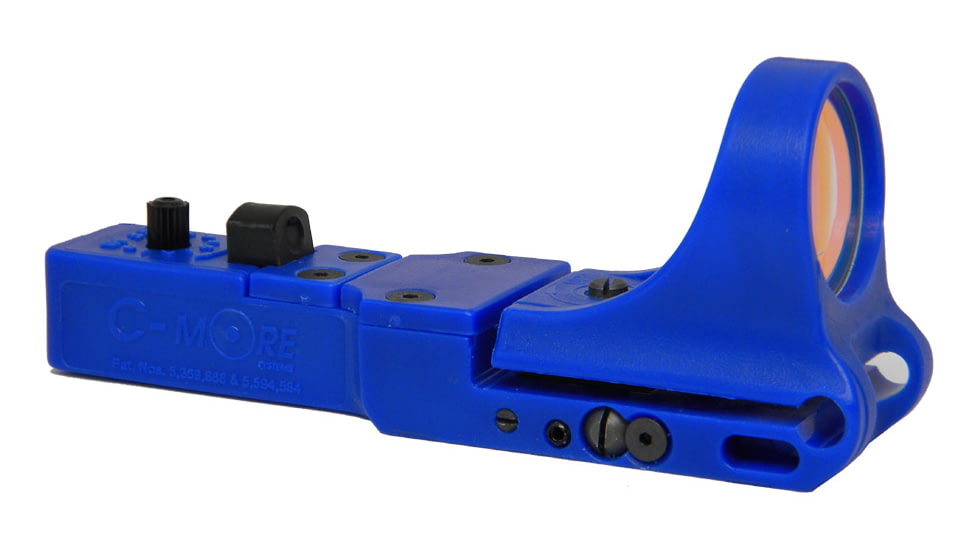 C-MORE SlideRide Red Dot Sight w/Standard Switch, Blue, 8 MOA SRBB-8
