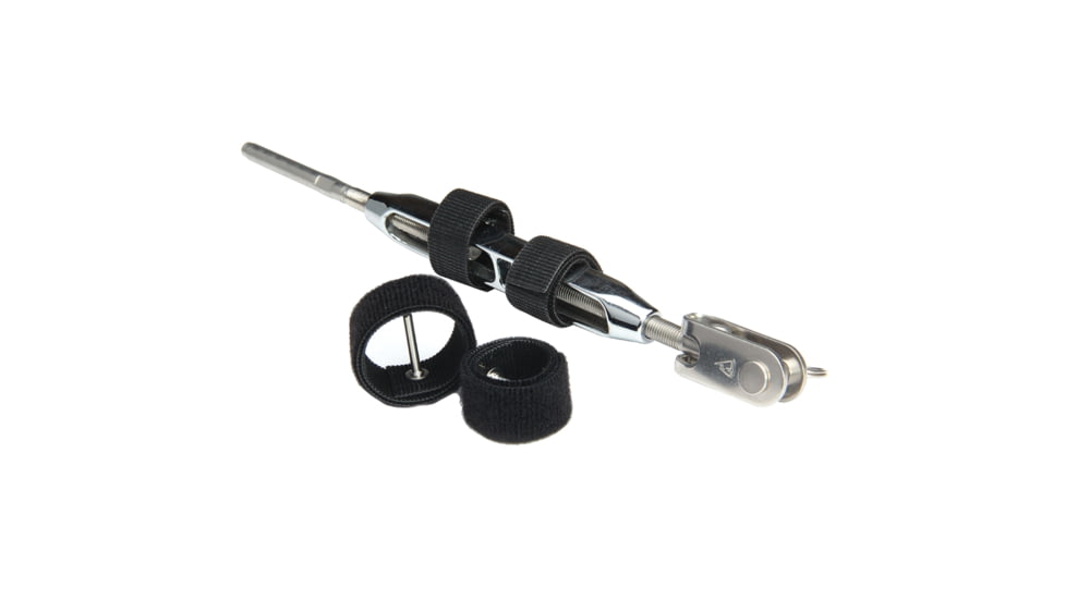 C. Sherman Johnson Wrap Pins Velcro Pin Locking Devices for Open Body Turnbuckles 7/16&quot; &amp; 1/2&quot; - 2-Pack 75408