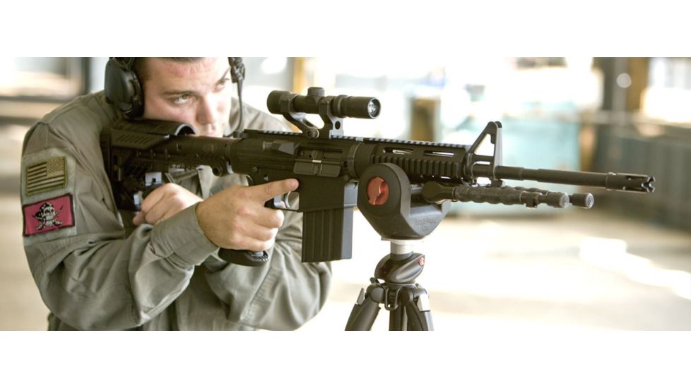 Command Arms Accessories Caa - Sharp Shooting Stock With Leg, Black - ARS