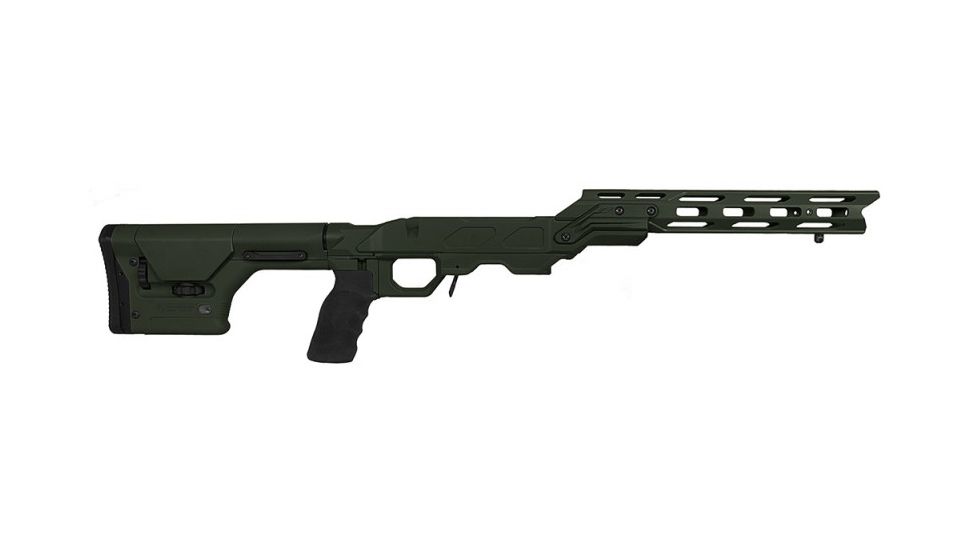Cadex Defence OT Core Rifle Stock for Savage 10/11/12/14/16 Short Action, Hybrid OD Green/Black, SOTC-V-R-SA-OD-TL-3.055-4277