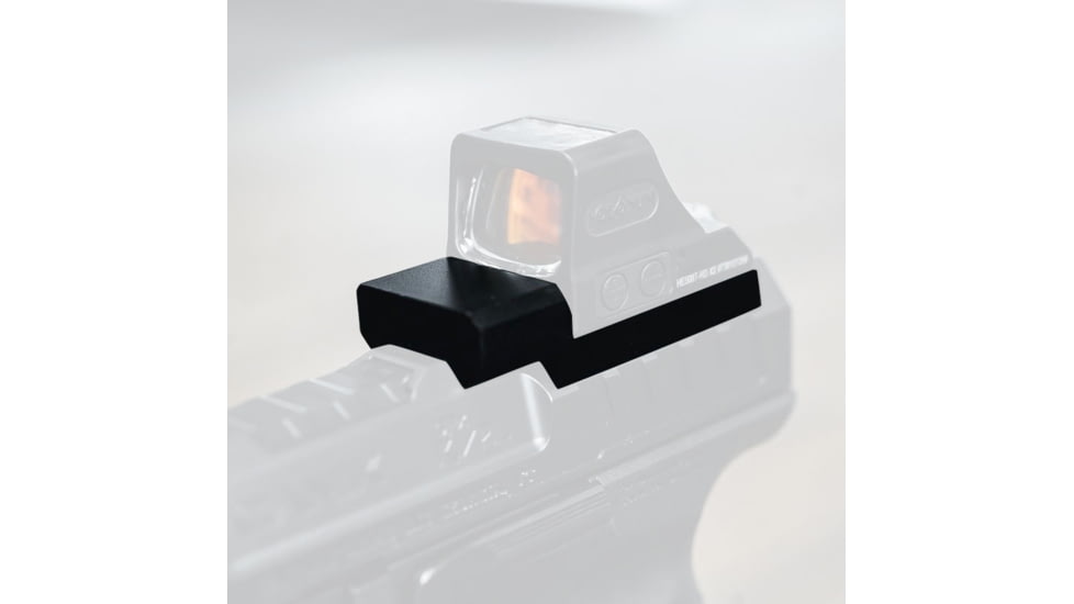 Calculated Kinetics Glock MOS Dogtag Optic Plate, Holosun K Footprint, Black, MOS-MRMSCLEDT