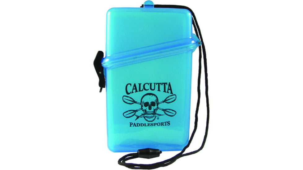Calcutta Kayak Personal Dry Box Clr Cell Phone/Wallet w/Lanyard &amp; Clip, BR56145