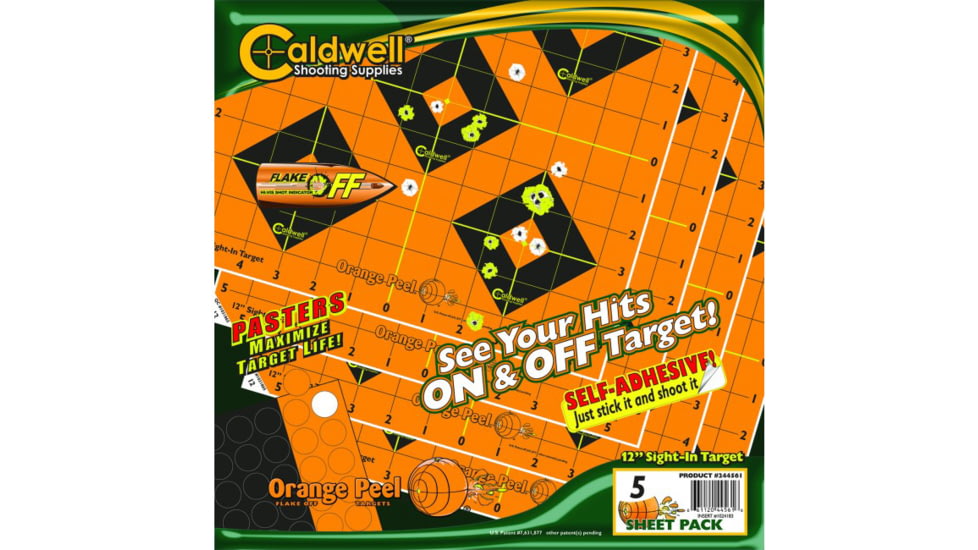 Caldwell 12in Sight Target, 5 Sheets, 1166104