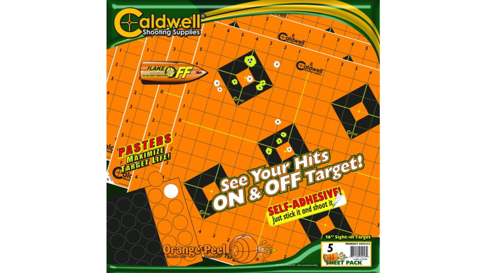 Caldwell 16in Sight Target, 5 Sheets, 1166106