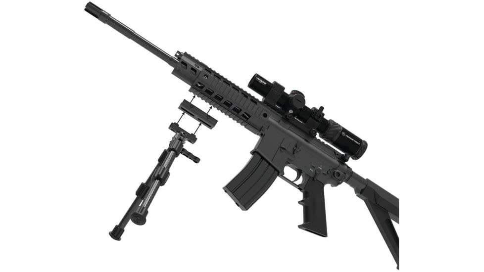 Caldwell Picatinny to M-LOK Bipod Adapter, Black, 1242499