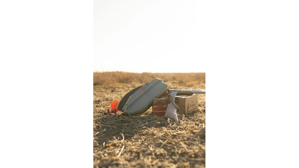 Caldwell Claymore Pullpup Clay Target Thrower, Gray/Yellow, 4002774