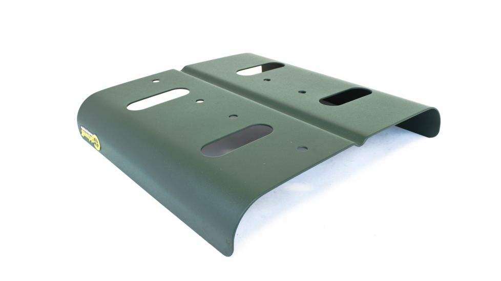 Caldwell Lead Sled DFT-2 Shooting Rest with Weight Tray, Adjustable Tube Steel Frame, Green/ Black, 336677
