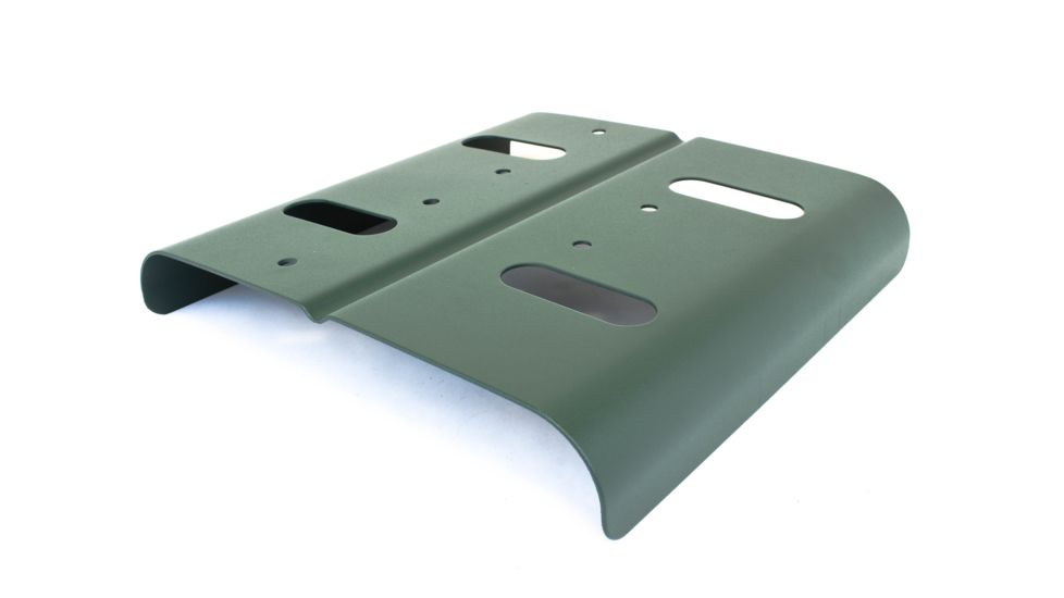 Caldwell Lead Sled DFT-2 Shooting Rest with Weight Tray, Adjustable Tube Steel Frame, Green/ Black, 336677