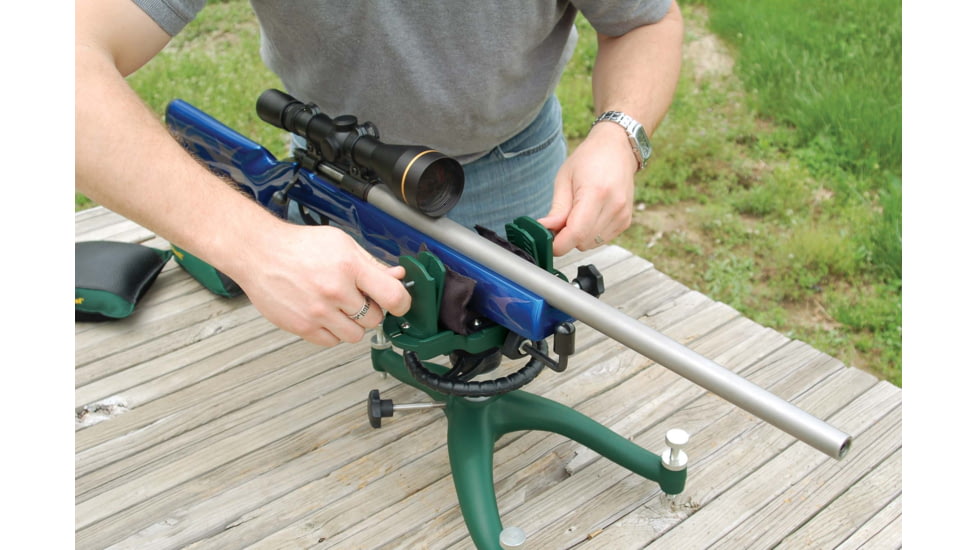 Caldwell Rock BR Competition Front Shooting Rest w/ Three-Lobe Bag 440907