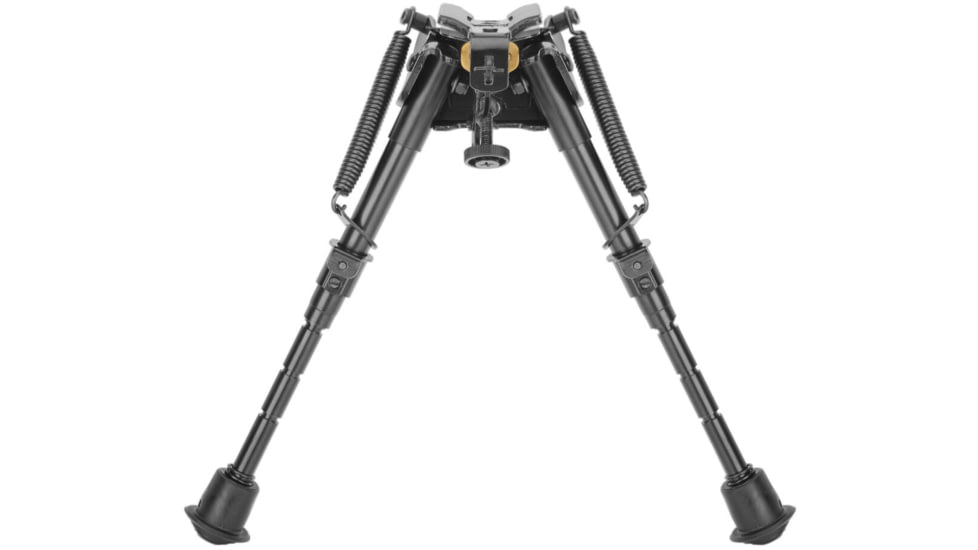 Caldwell XLA External Spring Pivot Position Bipod, 6-9in, Black, 247142