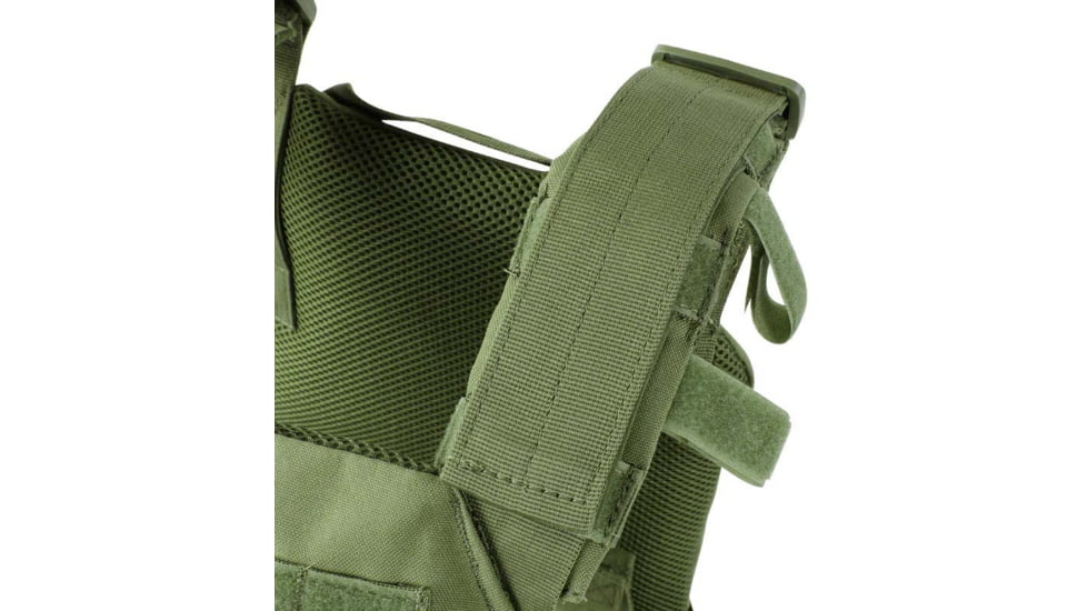 Caliber Armor AR550 Level III+ Active Shooter Response Package w/ PolyShield Spall Coat, Shooters Cut, OD Green, Medium/Large, 19-AR550-ASRP-SPC-OD