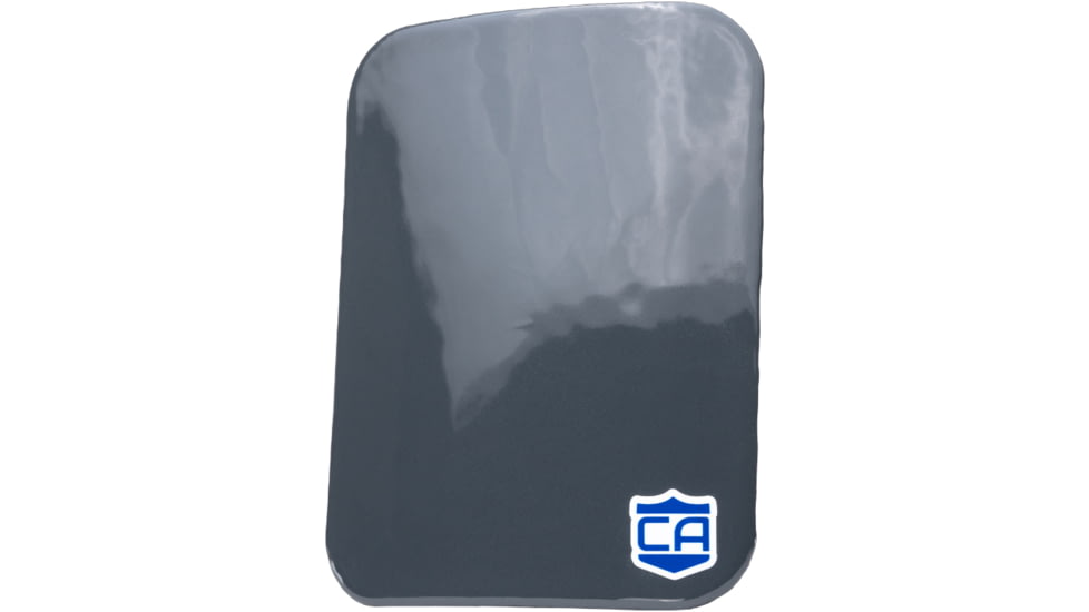 Caliber Armor AV2 RF2 Side PolyShield Spall Armor Plate, 6x8 inch, Single Side Plate, Multi-Curved, 19-AV2-68-SPC