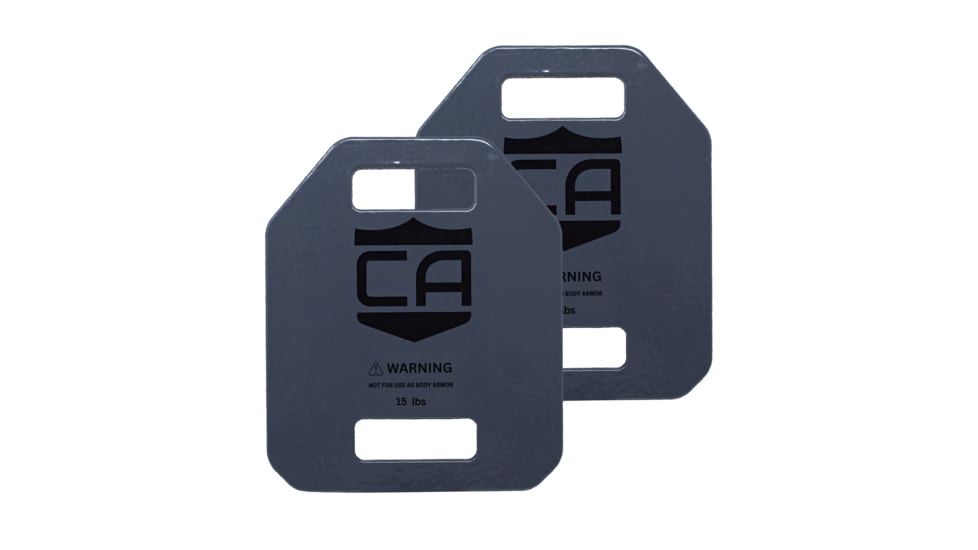 Caliber Armor Caliber Weighted Training Plates - Pair of 7.5lb Plates