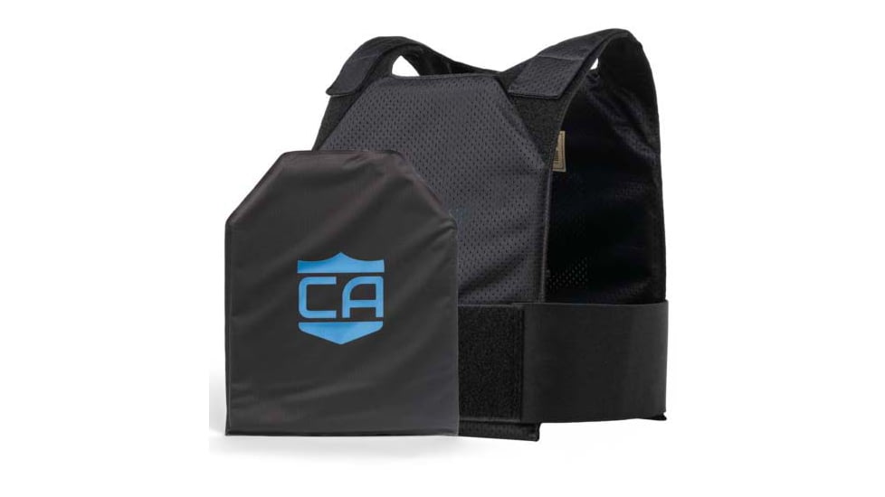 Caliber Armor CaliberX IIIA Gray Man Concealable Package, Black, Large/Extra Large, 19-GM-CALX-L-BK