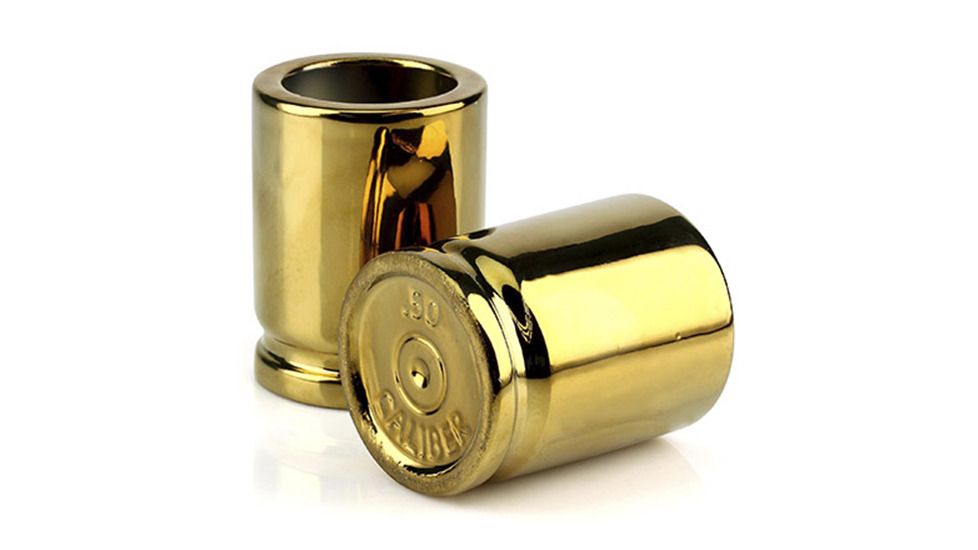 50 Caliber Shot Glasses
