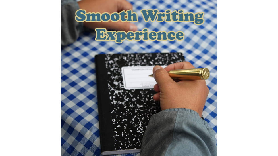 Campco Caliber Gourmet .50 Caliber Bullet Shaped Pen, Gold, CBG1018