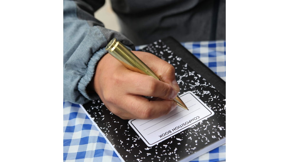 Caliber Gourmet Bullet Twist Pen Gold Brass, CBG1018