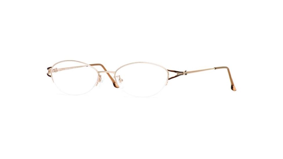 Calligraphy Collections Cecille SESC CECI00 Bifocal Prescription Eyeglasses - Gold Amber SESC CECI005030 GO