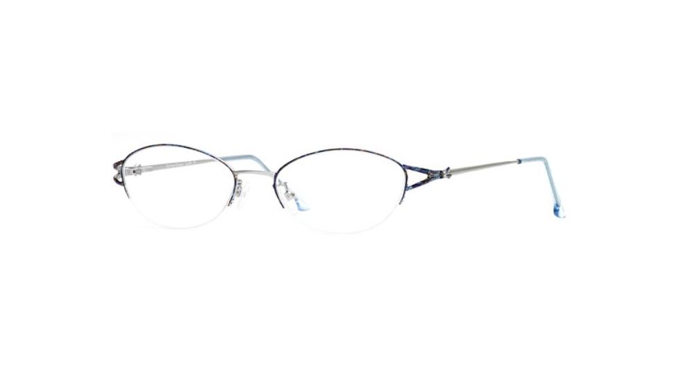 Calligraphy Collections Cecille SESC CECI00 Bifocal Prescription Eyeglasses - Silver Plum SESC CECI005030 SV