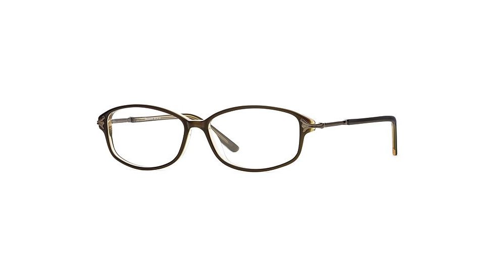 Calligraphy Collections Millay SESC MILL00 Single Vision Prescription Eyewear - Brown/honey SESC MILL005435 BN