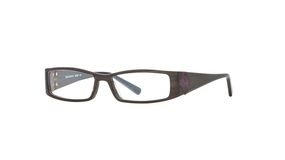Calligraphy Collections Bess SESC BESS00 Single Vision Prescription Eyeglasses - Coffee SESC BESS005230 BN