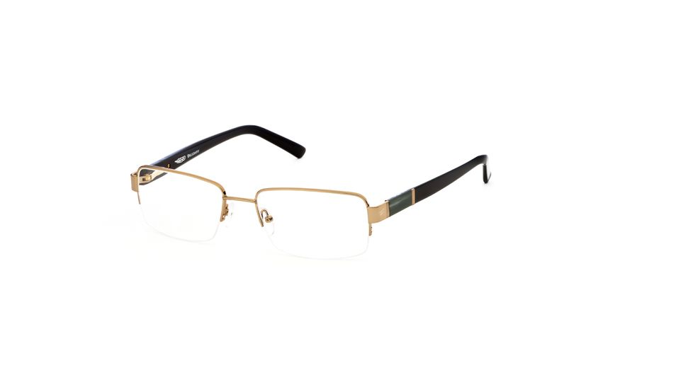Calligraphy Collections F-370 SESC F37000 Single Vision Prescription Eyeglasses - Col1 - Light Gold SESC F370005545 GO