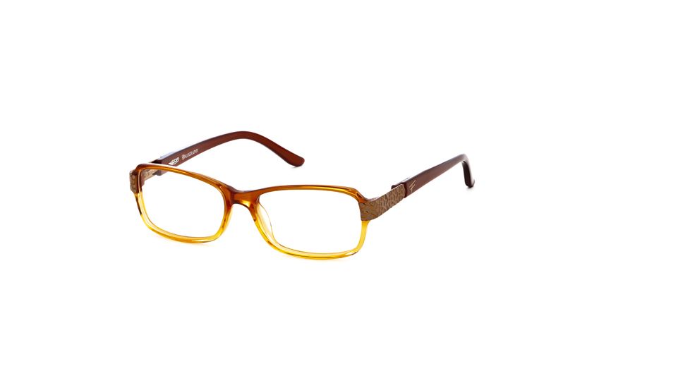 Calligraphy Collections F-391 SESC F39100 Single Vision Prescription Eyeglasses - Col1 - Brown Crystal SESC F391005335 BN