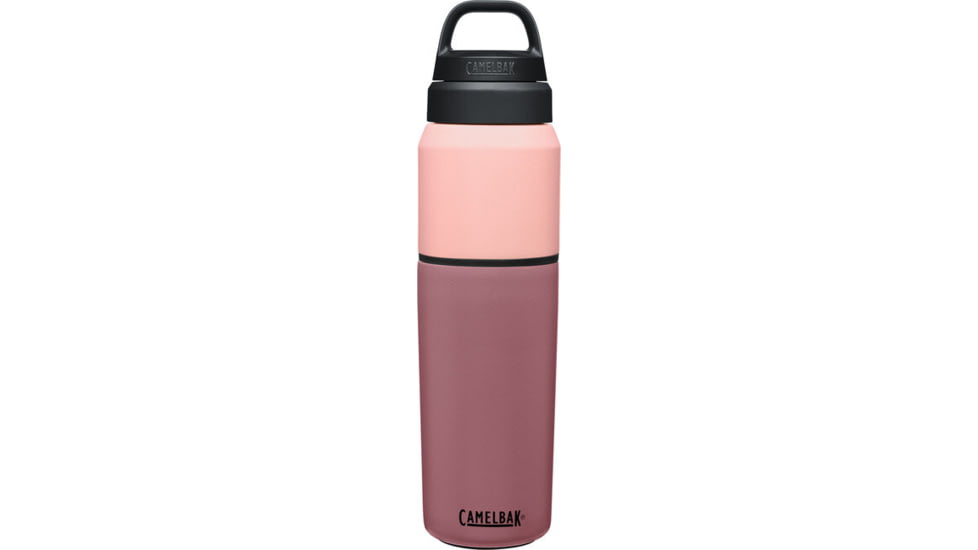 CamelBak 2424601065 Multibev Terracotta Rose Stainless Steel 22oz/, Terracotta Rose/Camellia Pink, 22oz/16oz, 2424601065