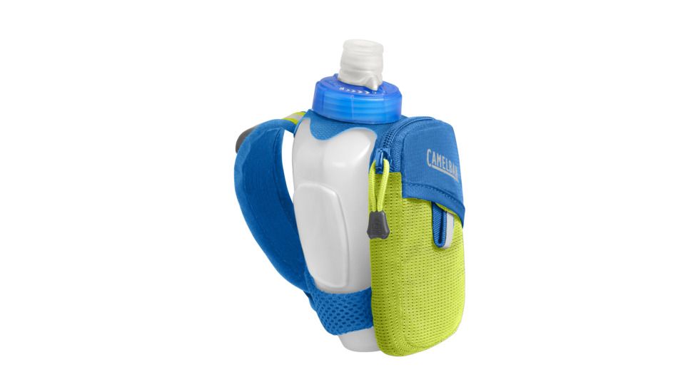 CamelBak Arc Quick Grip Water Bottle-Electric Blue/Lime Punch
