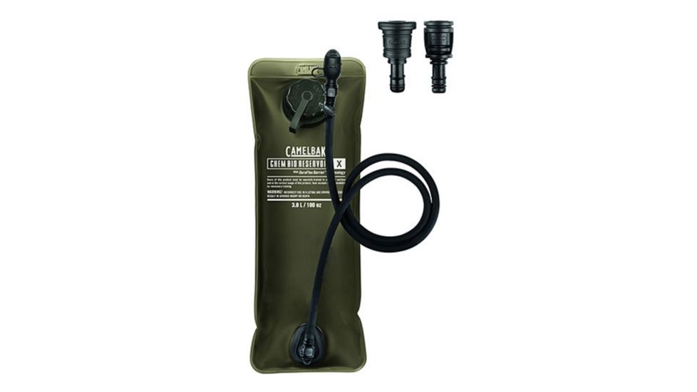 CamelBak CBR X MOLLE Hydration System Reservoir / Mod Kit, Green, 100 oz / 3.0L, 90804