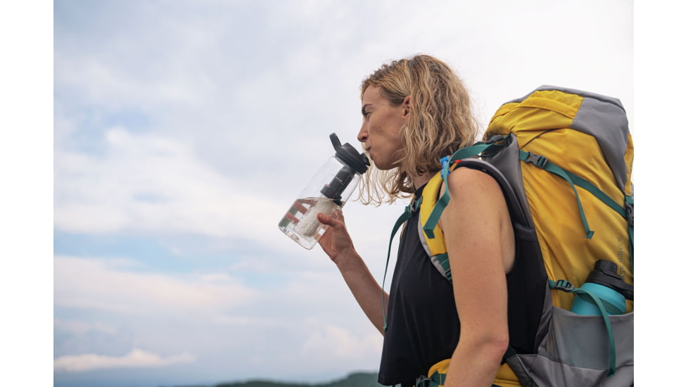 CamelBak eddy+ 20oz Bottle, filtered by LifeStraw, Clear, 2553101060