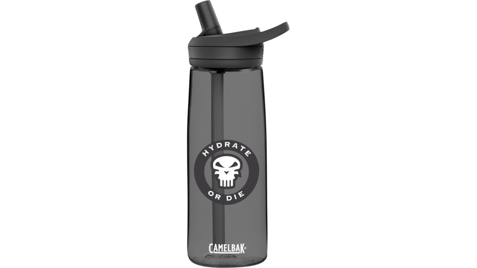 CamelBak Eddy+ Watter Bottle w/ Tritan Renew, Black/Grey, 25oz, 2465002075