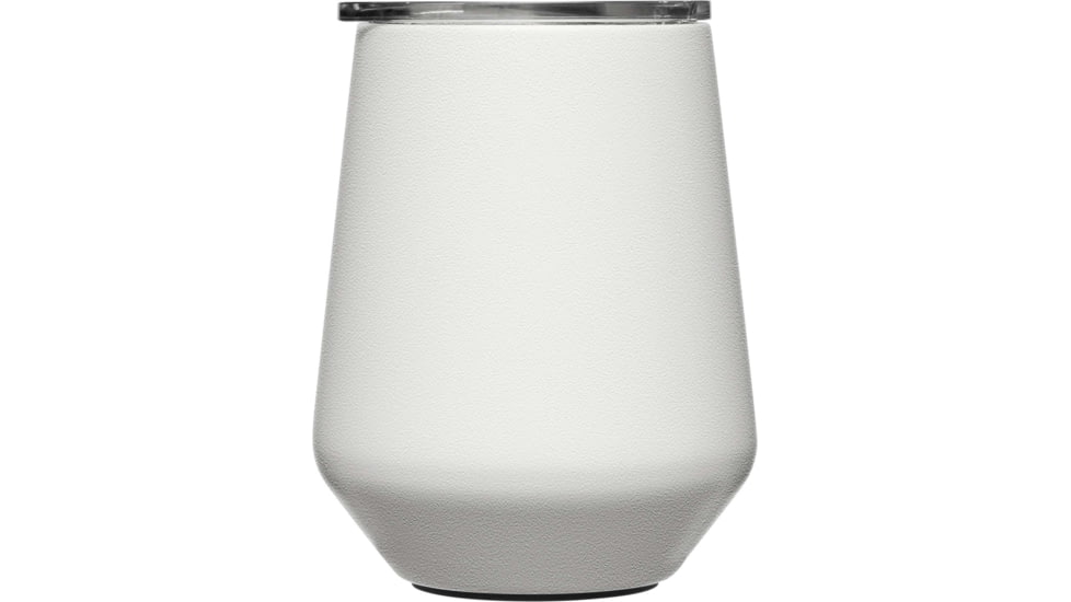 CamelBak Horizon 12 oz Insulated Stainless Steel Wine Tumbler, White, 2392101035