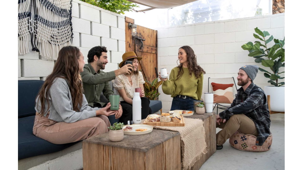 CamelBak Horizon 30 oz Insulated Stainless Steel Tumbler, White, 2390101085