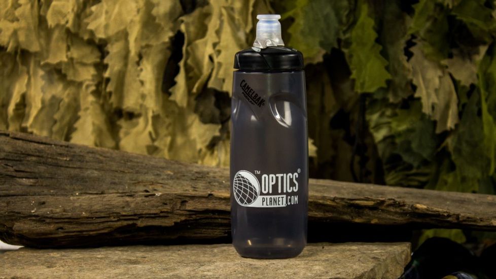 CamelBak Podium 24oz Water Bottle,Smoke,Non Insulated w/OP Custom Print Logo 52337-CUSTOM